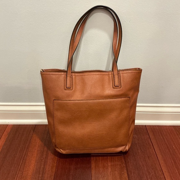 LC Lauren Conrad Brown Tote Bag - Picture 1 of 9
